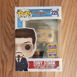 Marvel Spider-Man Homecoming Funko Pop! #225 Tony Stark 2017 Exclusive